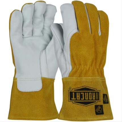 Ironcat® Goatskin Leather Mig Welder Glove 6243L Cut Level A4  Price in Doha Qatar