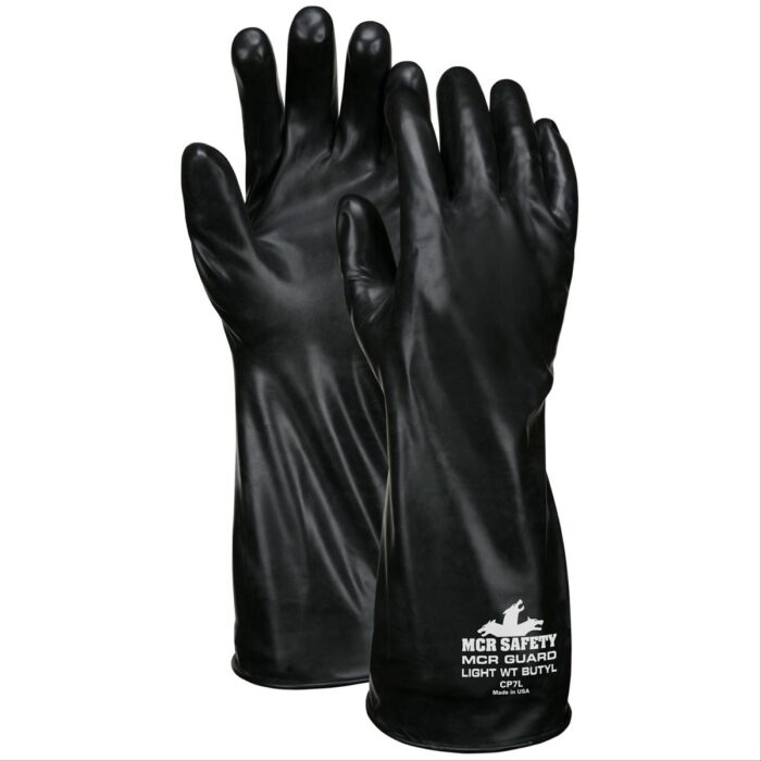 Butyl Rubber Glove, 14″, Rolled Gauntlet Cuff  CP7MCRM Price in Doha Qatar